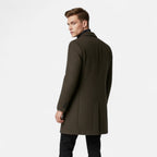 Lanemont’s Boutique | Men’s Mid-Length Wool Overcoat