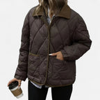 Lanemont’s Boutique | Women’s Brown Quilted Jacket