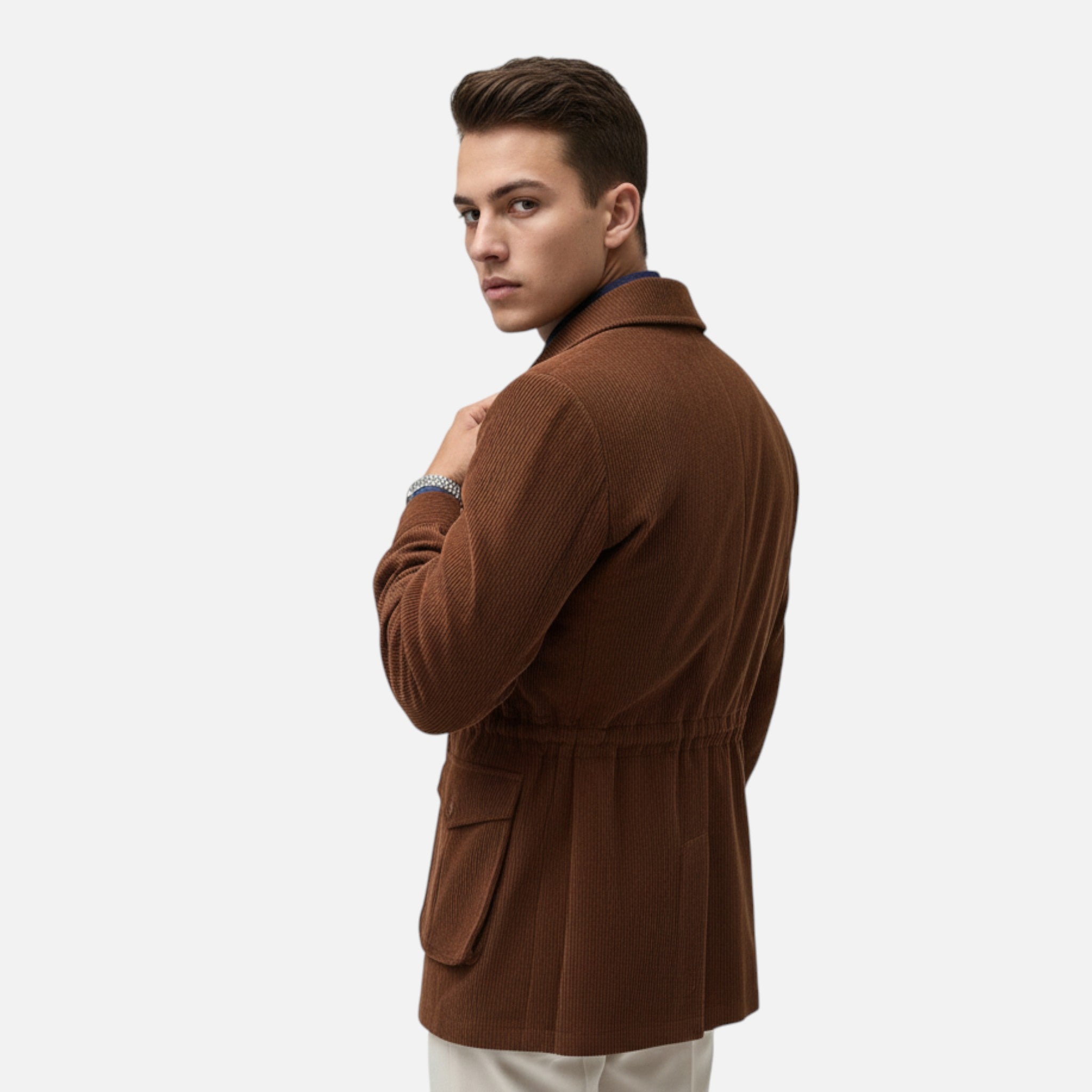 Lanemont’s Boutique | Men’s Corduroy Safari Jacket