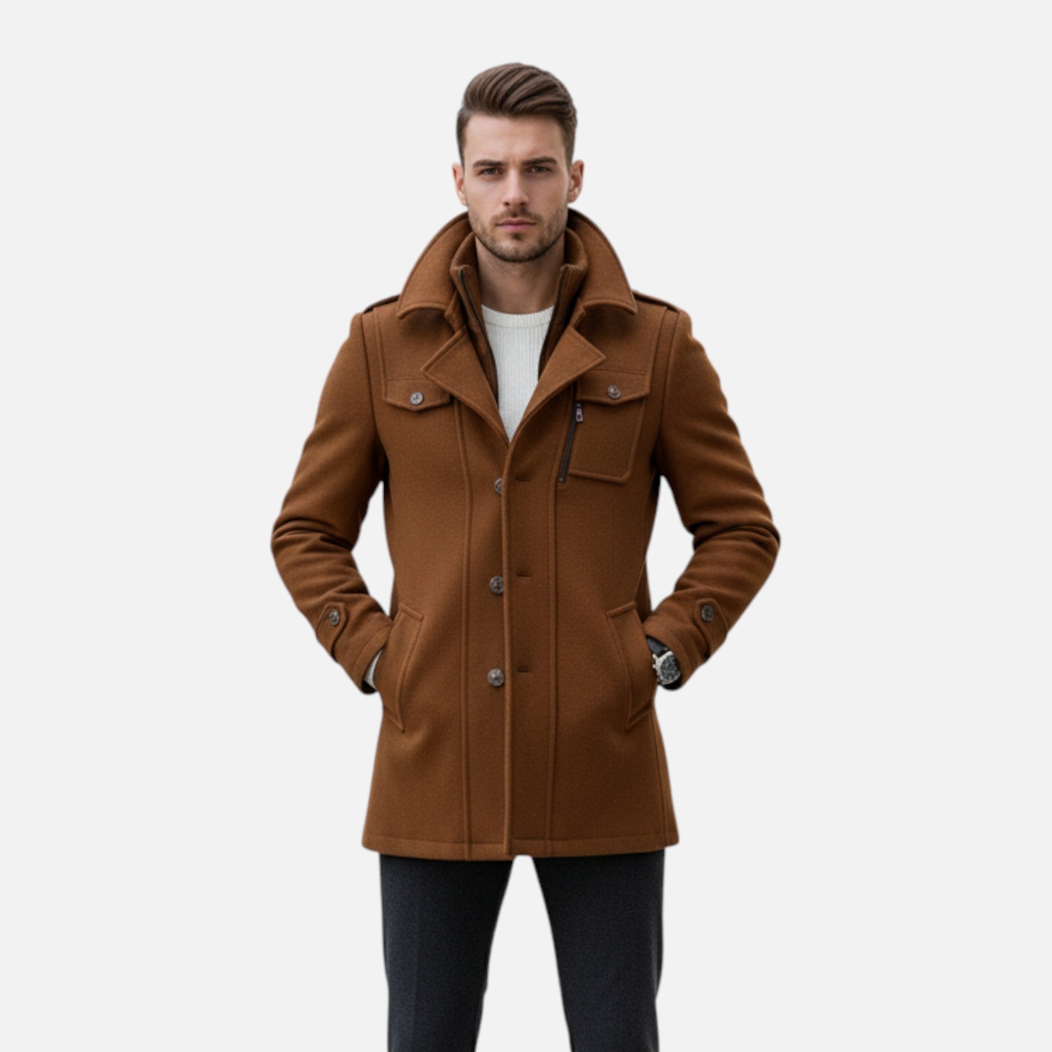Lanemont’s Boutique | Men’s Modern Tailored Trenchcoat