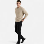 Lanemont's Boutique | Men’s Relaxed Half Zip Knit Sweater