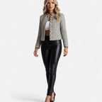 Lanemont's Boutique | Women’s Fine Knit Cropped Blazer