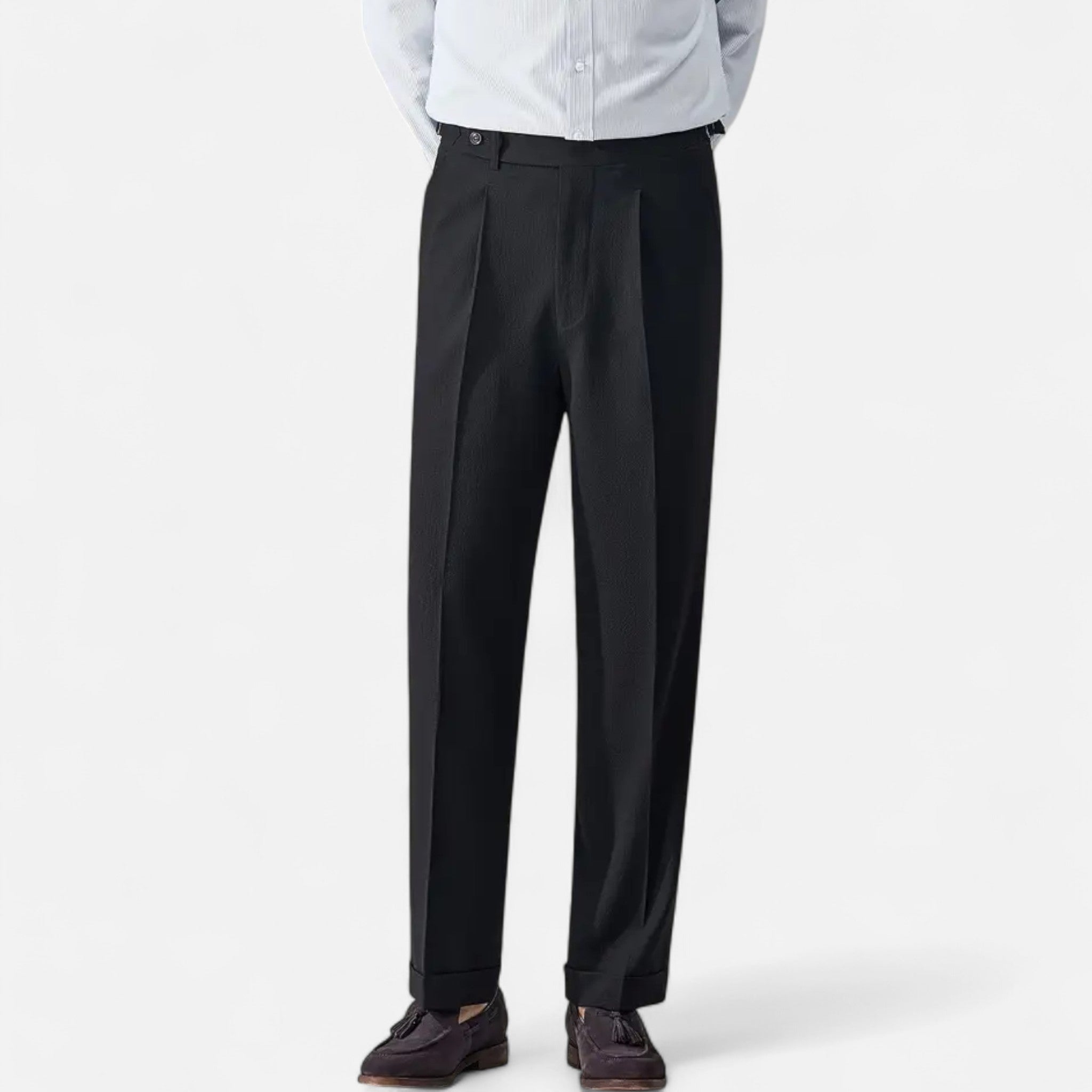 Lanemont's Boutique | Men’s Breathable Pleated Pantalon