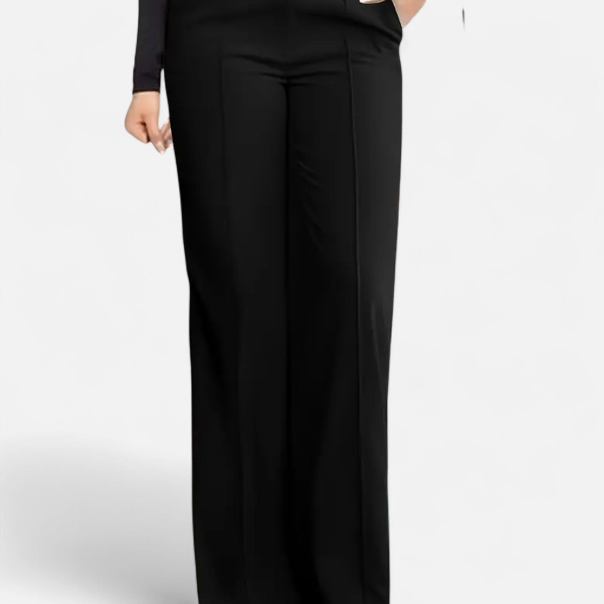 Lanemont's Boutique | Women’s High-Waisted Wide-Leg Trousers