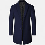 Lanemont’s Boutique | Men’s Mid-Length Wool Overcoat