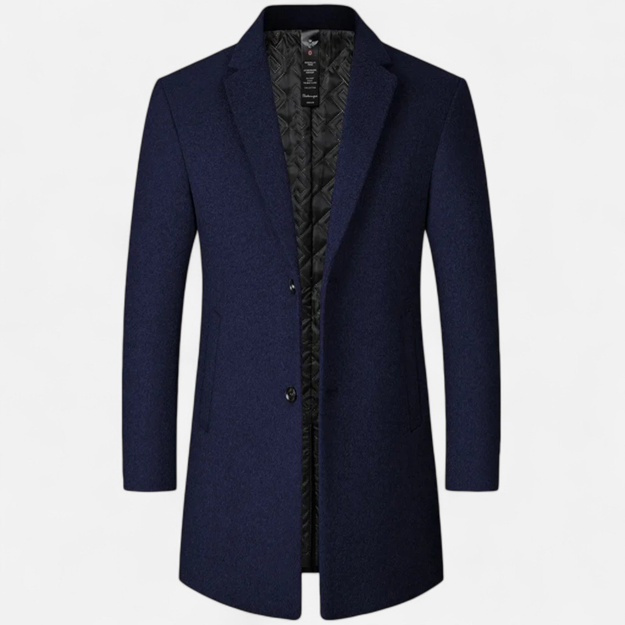 Lanemont’s Boutique | Men’s Mid-Length Wool Overcoat