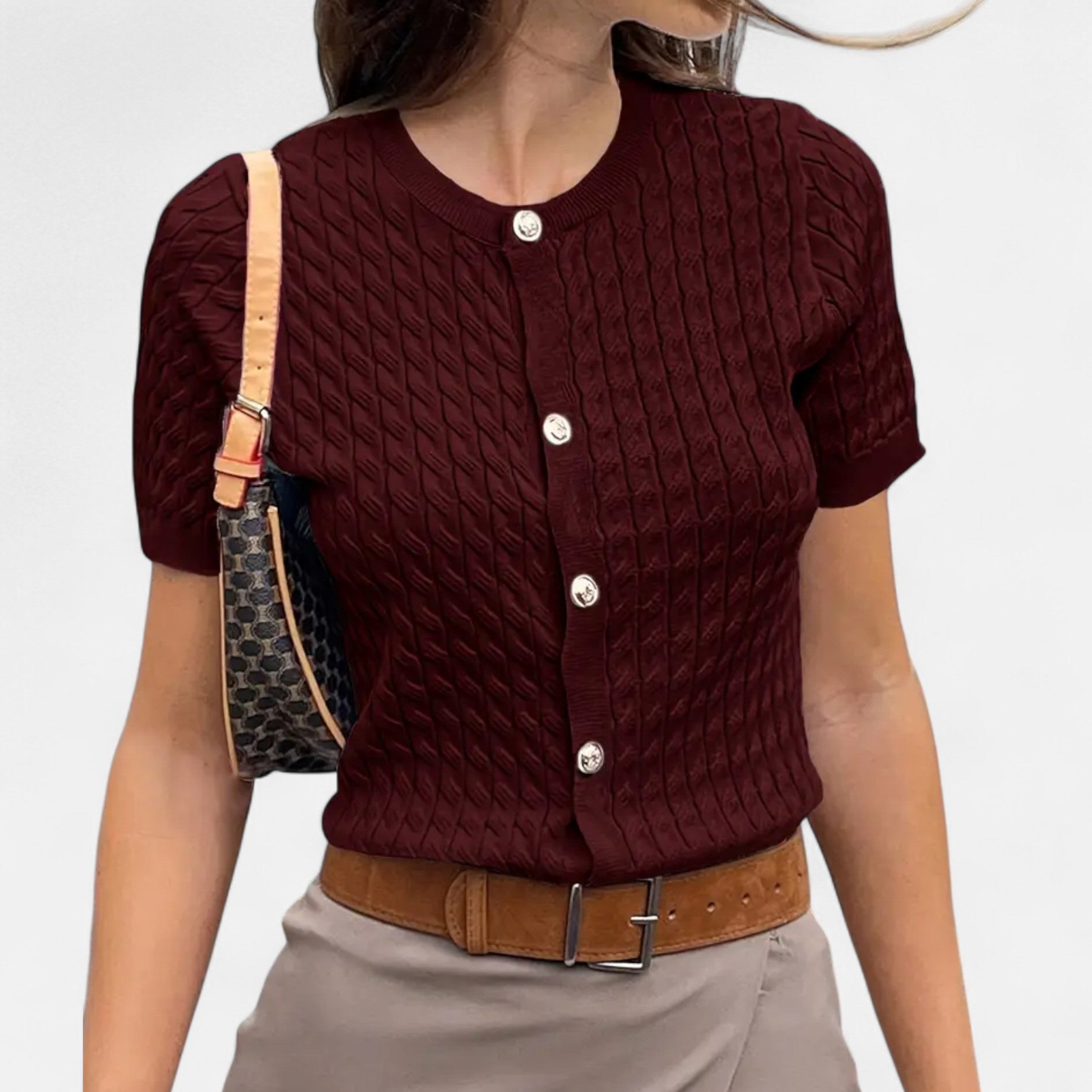 Lanemont's Boutique | Women’s Cable-Knit Cardigan