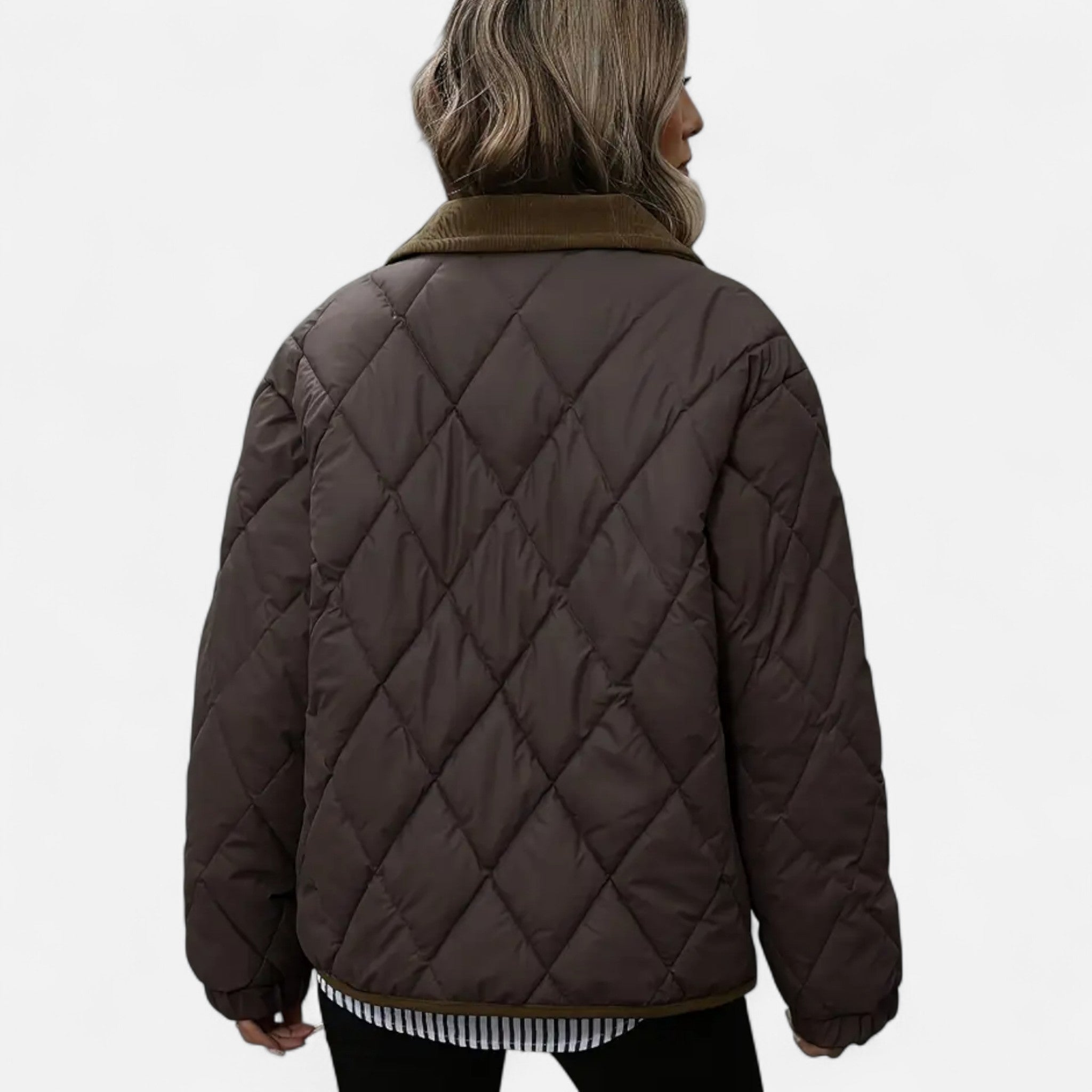 Lanemont’s Boutique | Women’s Brown Quilted Jacket