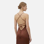 Lanemont's Boutique | Women's Maxi Dress with Thin Straps and Open Back