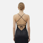 Lanemont's Boutique | Women's Maxi Dress with Thin Straps and Open Back