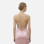 Lanemont's Boutique | Women's Maxi Dress with Thin Straps and Open Back