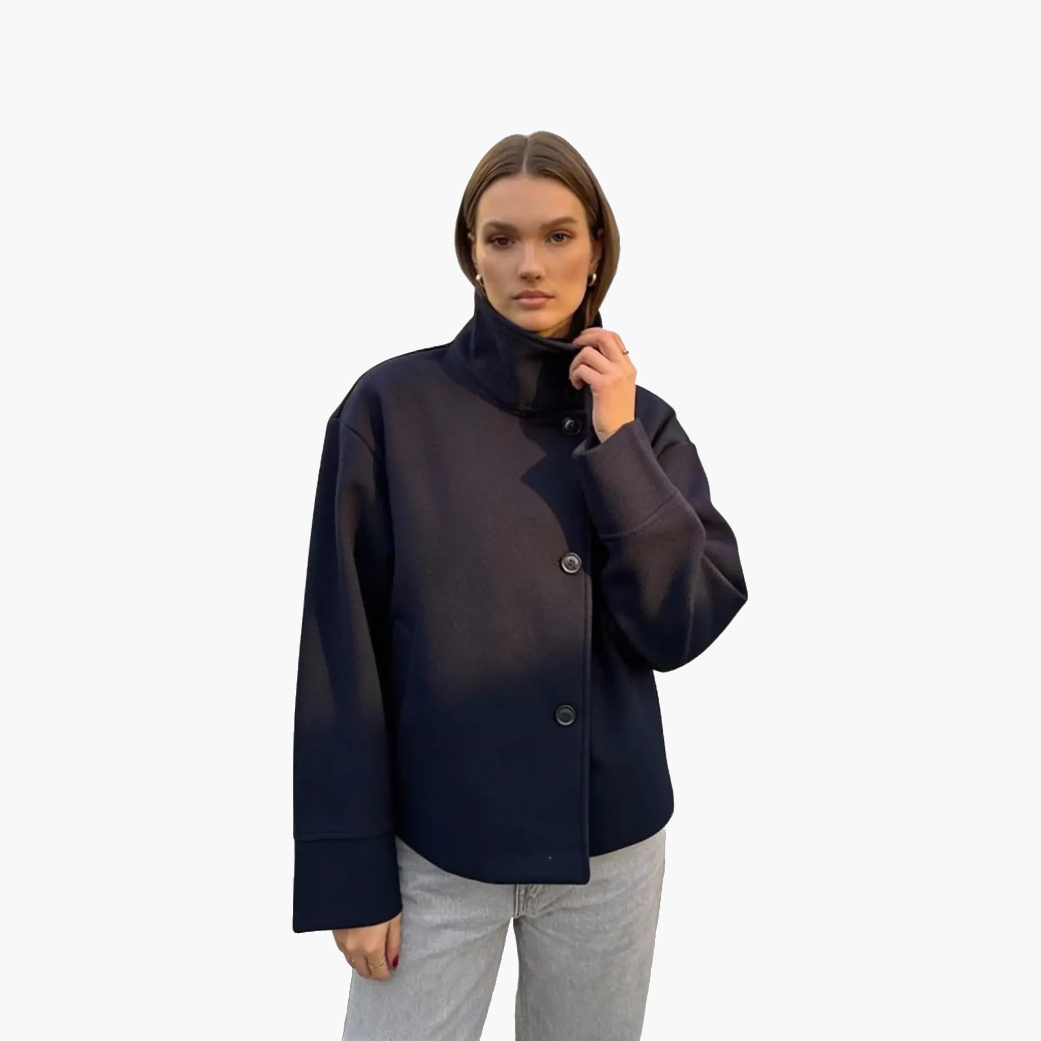 Lanemont’s Boutique | Women’s Scandinavian Style Single-Breasted Spring Jacket
